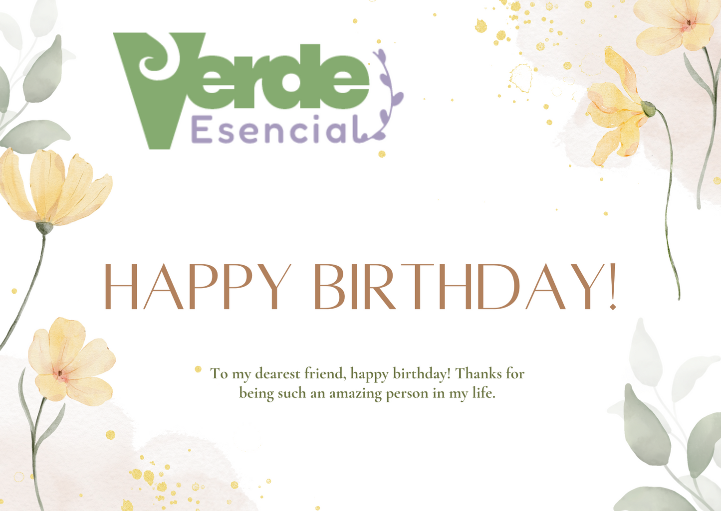 For that special birthday, give the most important person in my life love and health.