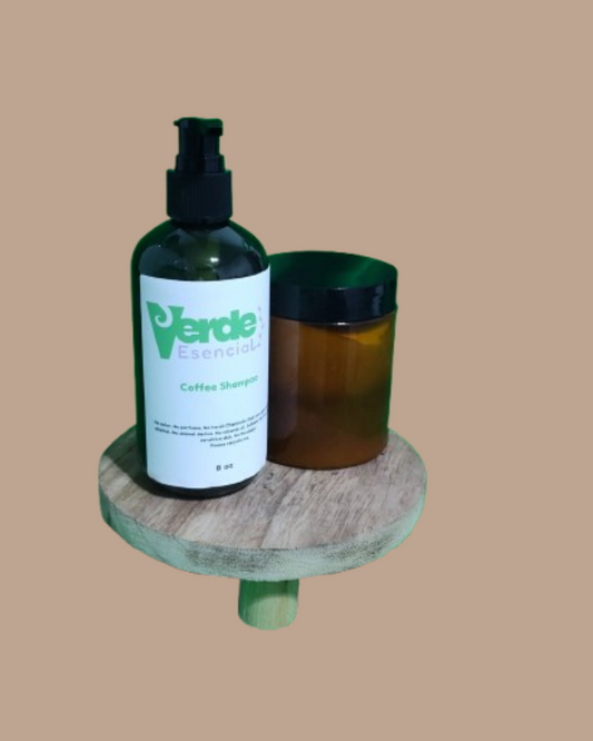 Shampoo Café y Acondicionador