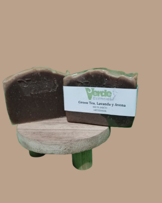 Jabón de Green Tea, Lavanda y Avena