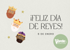 Feliz Navidad, Feliz día de Reyes, Merry christmas