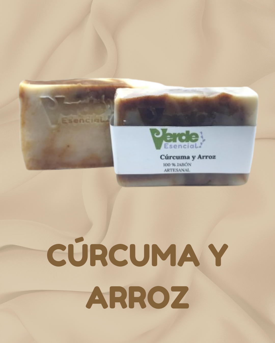 Jabón de Curcuma y Arroz